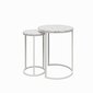 CosmoLiving Amelia Nesting Tables, Terrazzo hind ja info | Diivanilauad | kaup24.ee