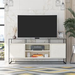ТВ столик Dorel Home Camley, белый цена и информация | Тумбы под телевизор | kaup24.ee