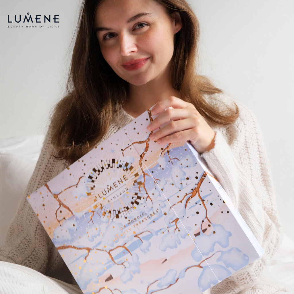 Kosmeetikakomplekt Advendikalender Lumene Advent Calendar 2022 24 Nordic Beauty Treasures цена и информация | Näokreemid | kaup24.ee