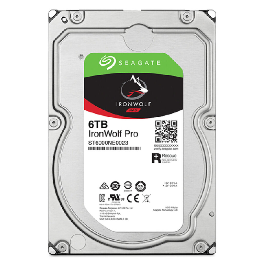 Seagate ST6000NT001 3,5" 6 TB hind ja info | Sisemised kõvakettad (HDD, SSD, Hybrid) | kaup24.ee