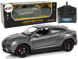 Радиоуправляемый Lamborghini Urus 1:24 серый цена и информация | Игрушки для мальчиков | kaup24.ee