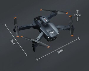 Радиоуправляемый профессиональный дрон, камера 4K, предотвращение препятствий цена и информация | Дроны | kaup24.ee