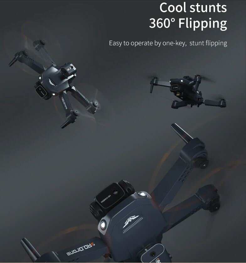 RC professionaalne droon, 4K kaamera, takistuste vältimine цена и информация | Droonid | kaup24.ee