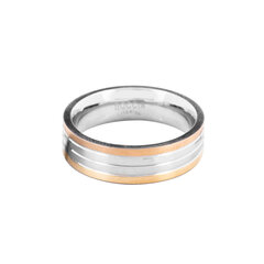 Металлическое кольцо Boccia 0135-0355 цена и информация | Кольцо | kaup24.ee