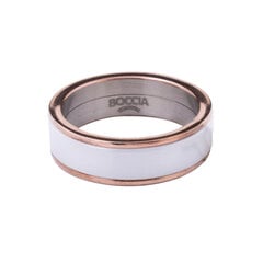 Металлическое кольцо Boccia 0132-0254 цена и информация | Кольцо | kaup24.ee
