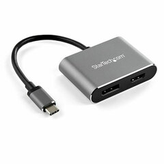 Адаптер USB C—HDMI/DisplayPort Startech CDP2DPHD             4K Ultra HD Серебряный цена и информация | Адаптеры и USB-hub | kaup24.ee