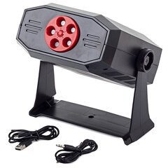 Лазерный стробоскоп проектор - световой проектор для праздников цена и информация | Уличное освещение | kaup24.ee