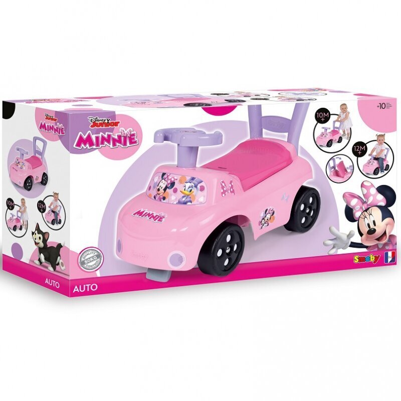 Tõukeauto-käimistugi Smoby Minnie Mouse hind ja info | Imikute mänguasjad | kaup24.ee