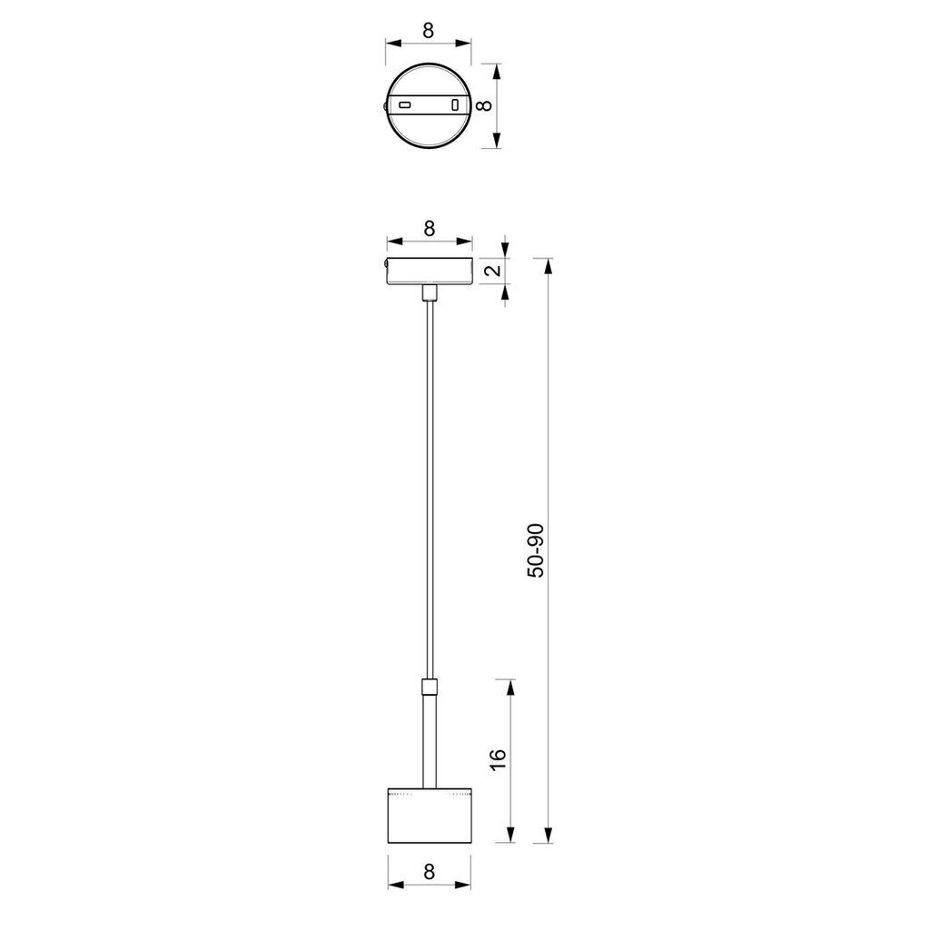 Milagro rippvalgusti Arena hind ja info | Rippvalgustid | kaup24.ee