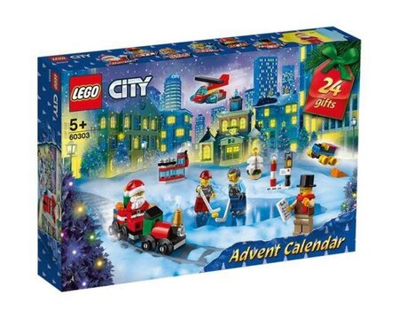 Advendikalender Lego City цена и информация | Конструкторы и кубики | kaup24.ee