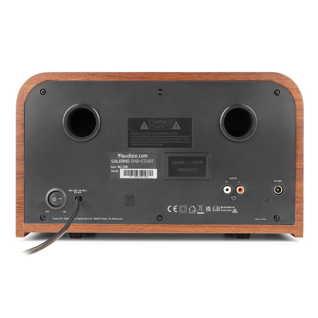 Muusikakeskus Audizio Salerno DAB+, CD, USB, BT, FM hind ja info | Muusikakeskused | kaup24.ee