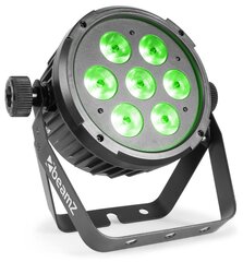 Мощный светодиодный прожектор BeamZ BT270 LED Flat Par 7x6W 4-in-1 RGBW цена и информация | Гудки для вечеринки Clown Face (4шт.) | kaup24.ee