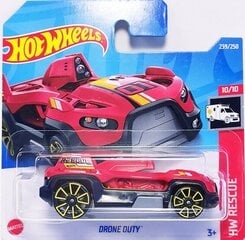 2022 - 239 - HCT43 Hot Wheels Drone Duty цена и информация | Развивающий мелкую моторику - кинетический песок KeyCraft NV215 (80 г) детям от 3+ лет, бежевый | kaup24.ee