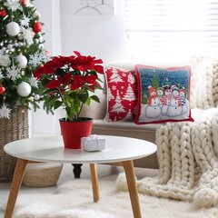 Рождественская наволочка PSWA-149 цена и информация | Декоративные подушки и наволочки | kaup24.ee