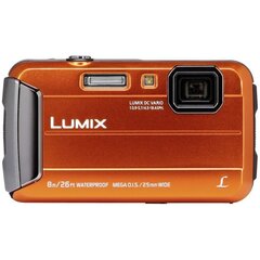 Kompaktkaamera Panasonic Lumix DMC-FT30, Oranž hind ja info | Fotoaparaadid | kaup24.ee