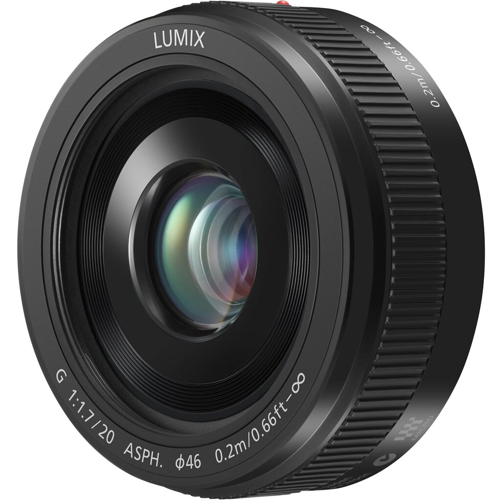 Panasonic Lumix G 20mm f/1.7 II ASPH objektiiv, must цена и информация | Objektiivid | kaup24.ee