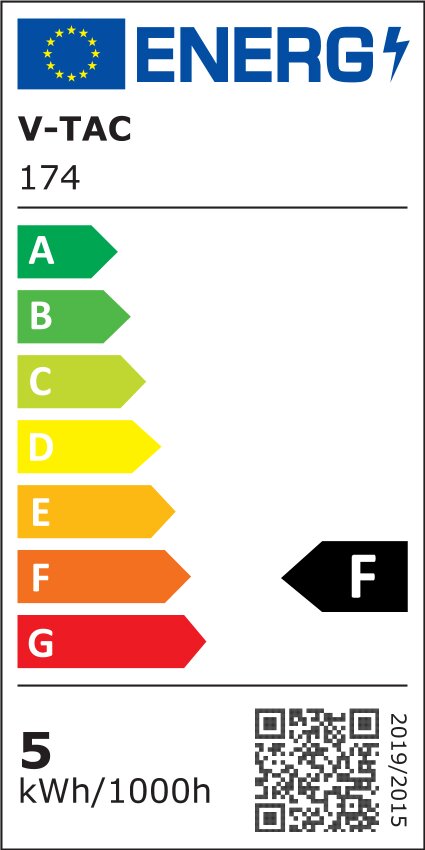 5,5W LED pirn V-TAC, E27, G45, 3000K LED SAMSUNG diood цена и информация | Lambipirnid, lambid | kaup24.ee