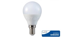 5.5W LED pirn V-TAC, P45, E14, 3000K LED SAMSUNG diood цена и информация | Лампочки | kaup24.ee