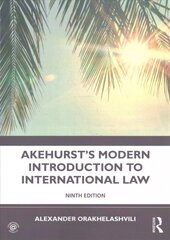 Akehurst's Modern Introduction to International Law 9th edition hind ja info | Majandusalased raamatud | kaup24.ee