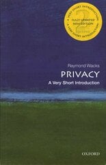 Privacy: A Very Short Introduction 2nd Revised edition цена и информация | Книги по экономике | kaup24.ee