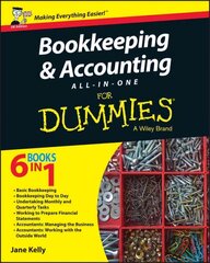 Bookkeeping & Accounting All-in-One For Dummies, UK Edition UK Edition цена и информация | Книги по экономике | kaup24.ee
