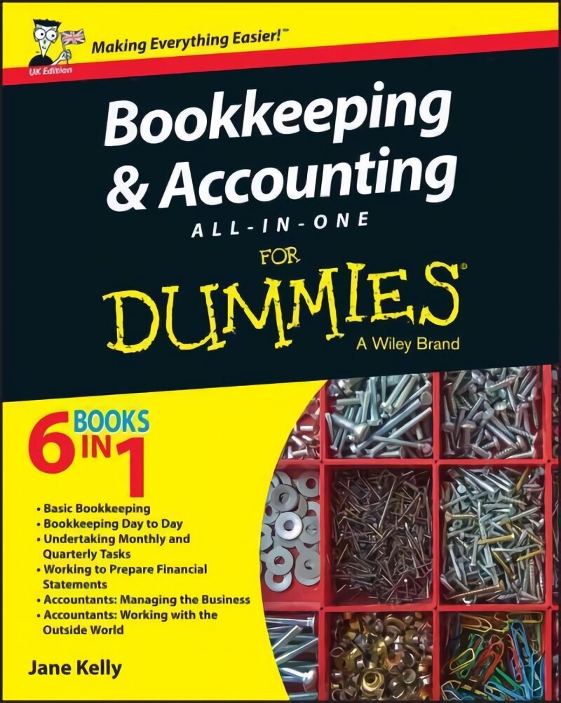 Bookkeeping & Accounting All-in-One For Dummies, UK Edition UK Edition hind ja info | Majandusalased raamatud | kaup24.ee