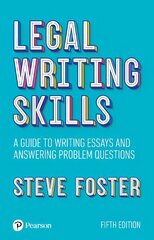 Legal Writing Skills: A guide to writing essays and answering problem questions 5th edition hind ja info | Majandusalased raamatud | kaup24.ee