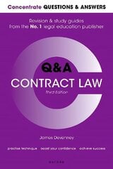 Concentrate Questions and Answers Contract Law: Law Q&A Revision and Study Guide 3rd Revised edition цена и информация | Книги по экономике | kaup24.ee