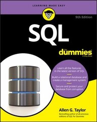 SQL For Dummies 9e 9th Edition hind ja info | Majandusalased raamatud | kaup24.ee