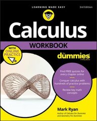 Calculus Workbook For Dummies with Online Practice , Third Edition: with Online Practice 3rd Edition цена и информация | Книги по экономике | kaup24.ee