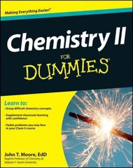Chemistry II For Dummies hind ja info | Majandusalased raamatud | kaup24.ee