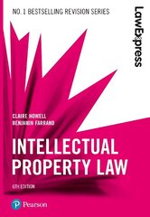 Law Express: Intellectual Property Law 6th edition hind ja info | Majandusalased raamatud | kaup24.ee