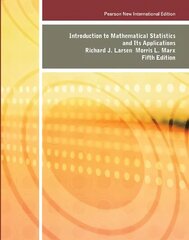 Introduction to Mathematical Statistics and Its Applications: Pearson New International Edition 5th edition hind ja info | Majandusalased raamatud | kaup24.ee