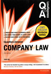 Law Express Question and Answer: Company Law (Q&A revision guide) 2nd edition цена и информация | Книги по экономике | kaup24.ee
