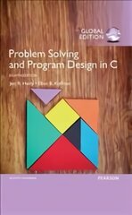 Problem Solving and Program Design in C, Global Edition 8th edition цена и информация | Книги по экономике | kaup24.ee