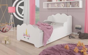 Детская кровать Ximena Unicorn 140x70см + Матрас + Ящик цена и информация | Детские кровати | kaup24.ee