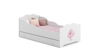 Детская кровать Ximena Ballerina 140x70см+матрас+ящик цена и информация | Детские кровати | kaup24.ee