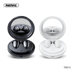 Juhtmevabad stereokõrvaklapid Remax TWS-9 koos dokkimisjaama ja peegliga - must hind ja info | Remax Kodutarbed | kaup24.ee