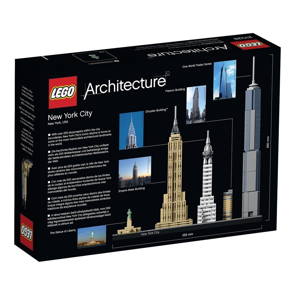 21028 LEGO® Architecture New York цена и информация | Klotsid ja konstruktorid | kaup24.ee