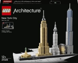 Конструктор LEGO® Architecture 21028 Нью-Йорк цена и информация | Конструкторы и кубики | kaup24.ee