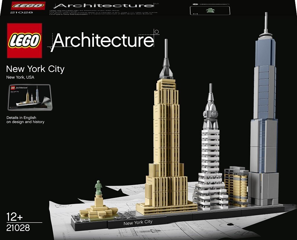 21028 LEGO® Architecture New York цена и информация | Klotsid ja konstruktorid | kaup24.ee