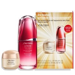 Набор средств для ухода за лицом Shiseido Anti-Wrinkle Duo цена и информация | Сыворотки для лица, масла | kaup24.ee