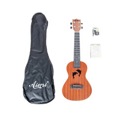 Aiersi Ukulele komplekt SU-024D hind ja info | Kitarrid | kaup24.ee