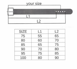 Laste nahast rihm 30mm. 6 suurust. Must. hind ja info | Laste aksessuaarid | kaup24.ee