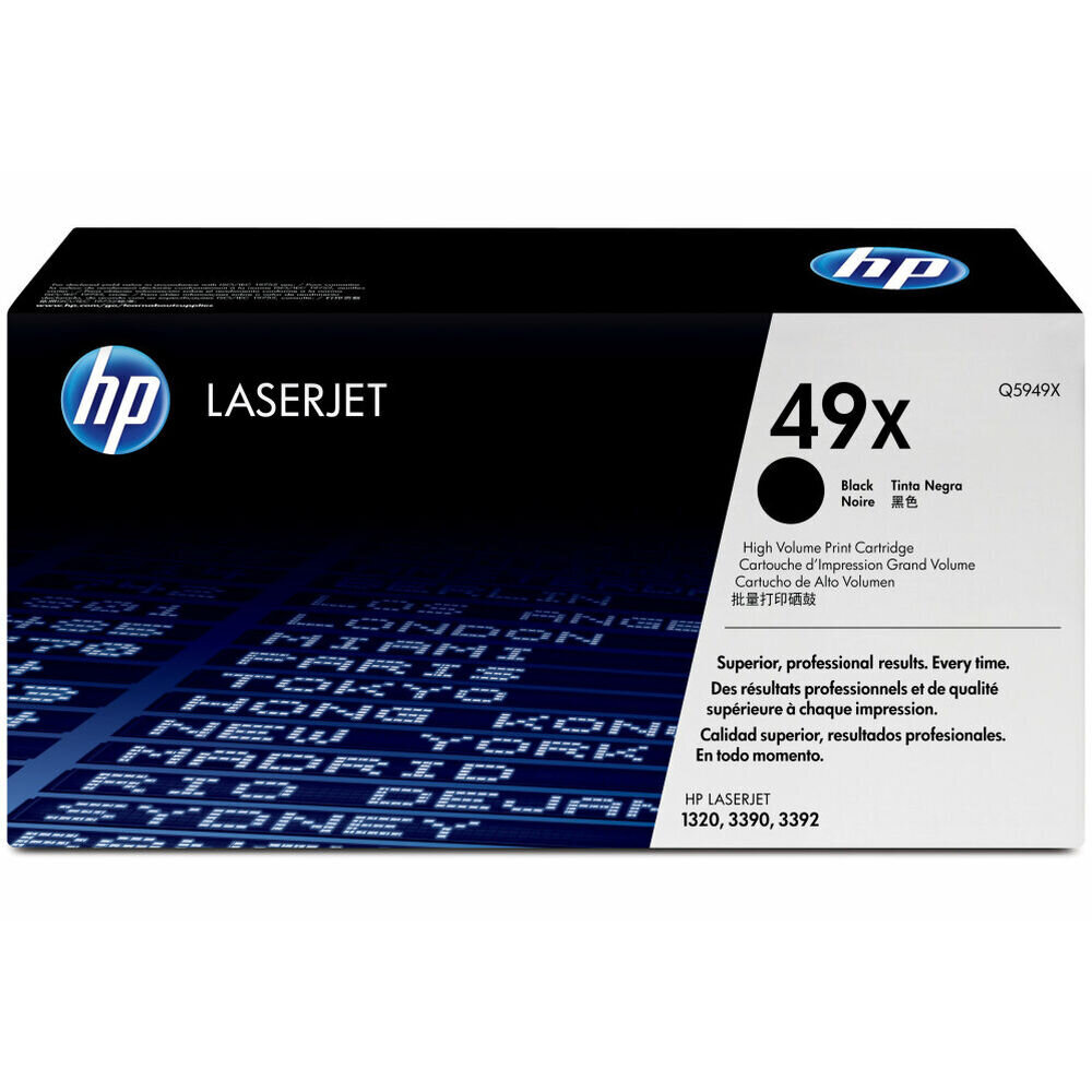 HP 49x, juoda hind ja info | Laserprinteri toonerid | kaup24.ee