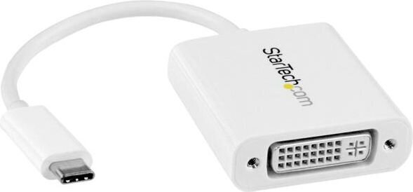 Adapter Startech CDP2DVIW, USB C - DVI цена и информация | USB jagajad, adapterid | kaup24.ee