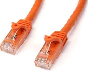 Жесткий сетевой кабель UTP кат. 6 Startech N6PATC5MOR цена и информация | Кабели и провода | kaup24.ee