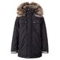 Lenne laste parka 250g Jakko 22368*042, must 4741593145056 цена и информация | Poiste joped | kaup24.ee