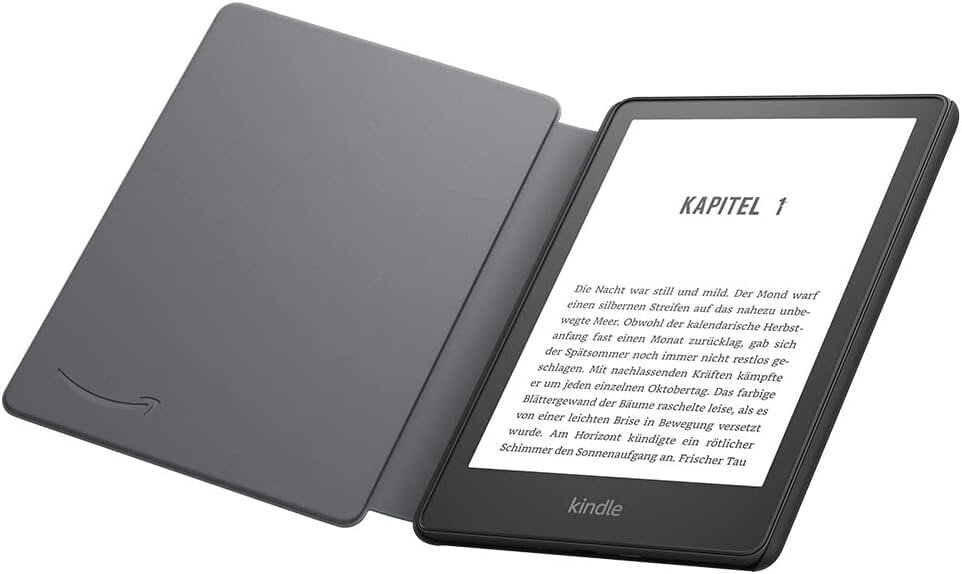 Kangast kate Kindle Paperwhite, 2021, must hind ja info | Tahvelarvuti kaaned ja kotid | kaup24.ee