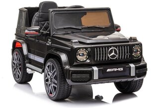 Двухместный детский электромобиль Mercedes G63 BBH-0002, черный цвет цена и информация | Электромобили для детей | kaup24.ee